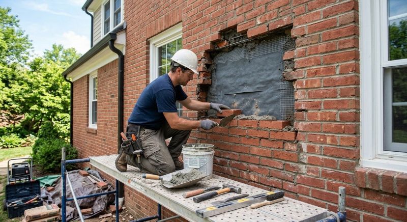 Brick Caulking in Bismarck, ND