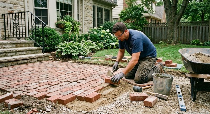 Brick Floor Repair in Bismarck, ND