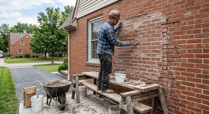 Brick Masonry Repair in Menoken, ND