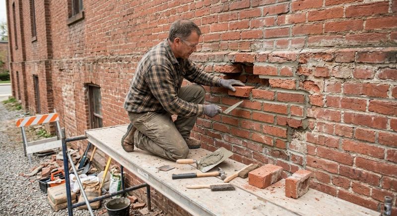 Brick Repair in Bismarck, ND