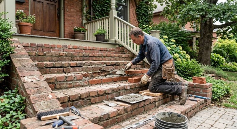 Brick Repair in Mandan, ND