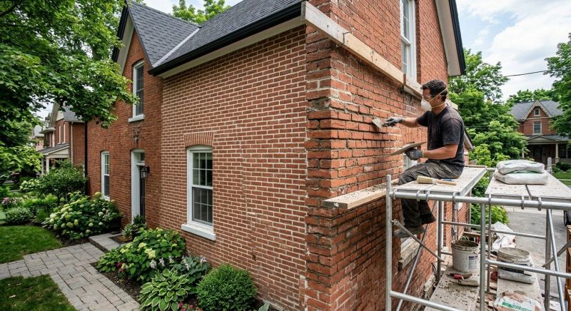 Brick Restoration in Bismarck, ND