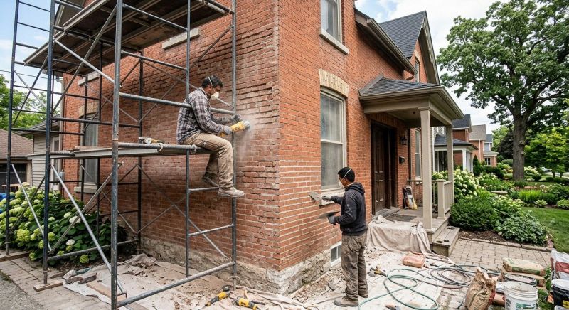 Brick Restoration in Mandan, ND