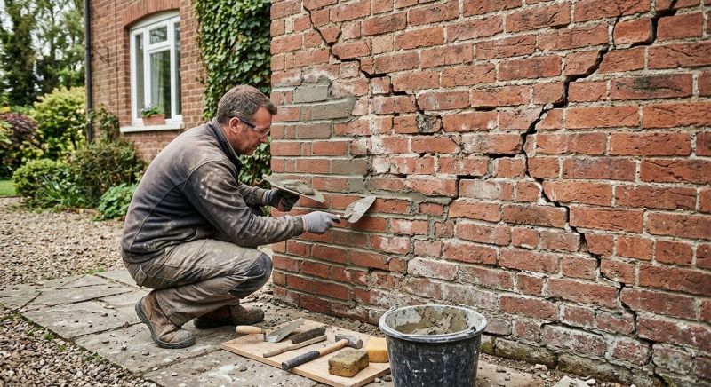 Brick Wall Repair in Menoken, ND