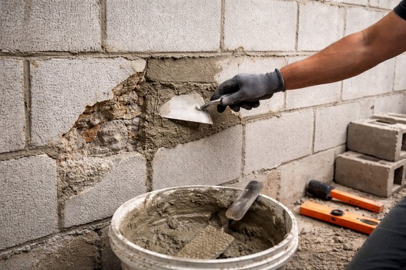 Cement Block Repair in Bismarck, ND