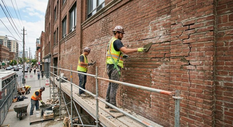 Commercial Brick Repair in Bismarck, ND