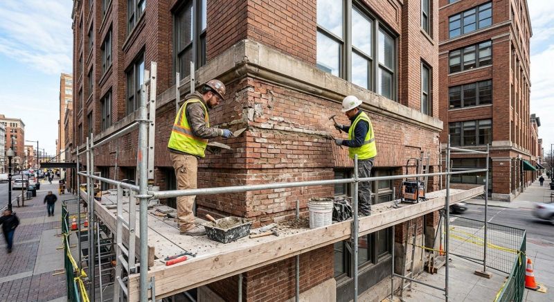 Commercial Masonry Repair in Bismarck, ND