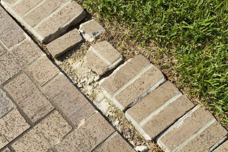 Entryway Brick Repair in Bismarck, ND