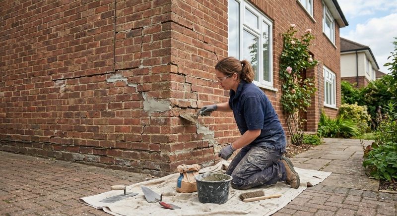 Masonry Wall Repair in Bismarck, ND