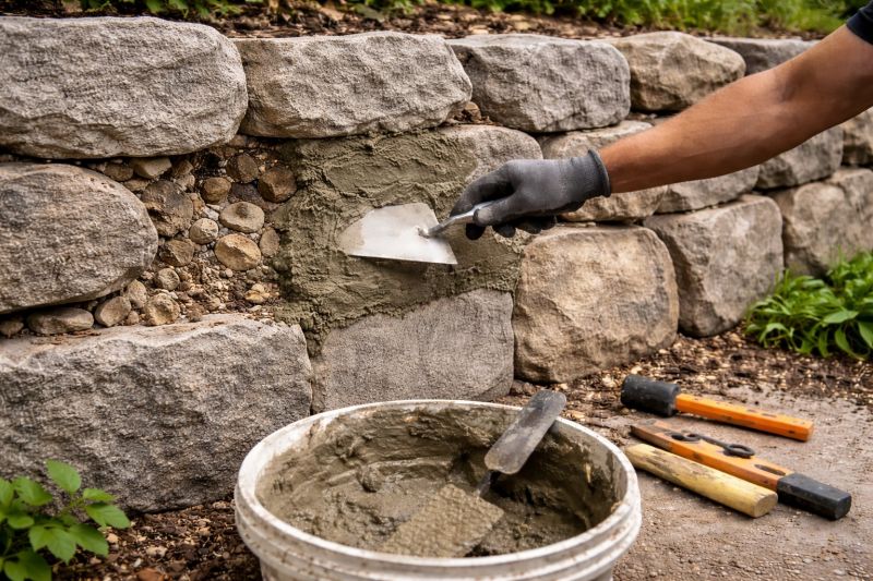 Retaining Wall Repair in Mandan, ND