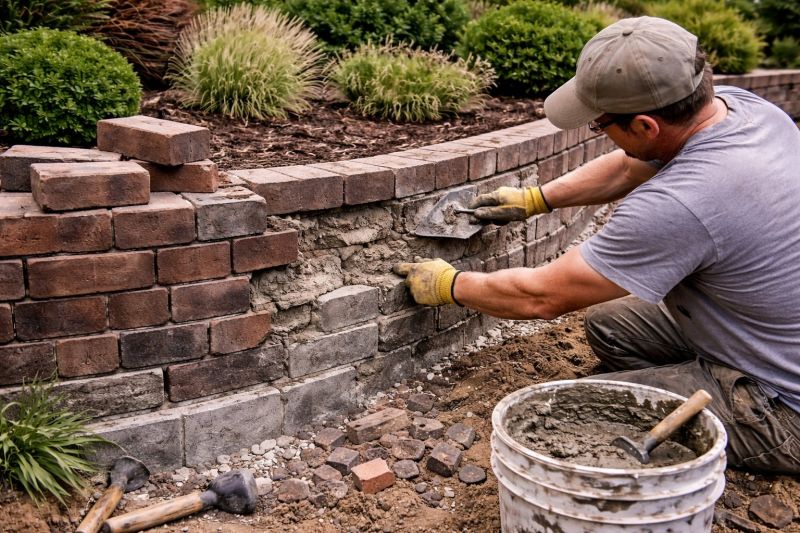 Retaining Wall Repair in Mandan, ND