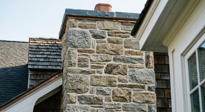 Stone Chimney Installation in Bismarck, ND