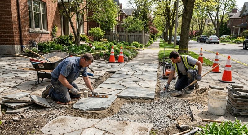 Stone Driveway Repair in Bismarck, ND