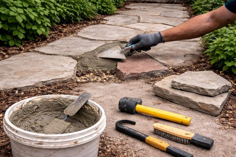 Stone Driveway Repair in Bismarck, ND