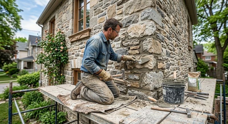 Stone Masonry Repair in Bismarck, ND