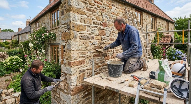 Stone Masonry Repair in Mandan, ND