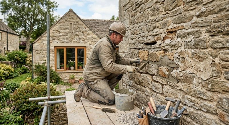 Stone Masonry Repair in Mandan, ND