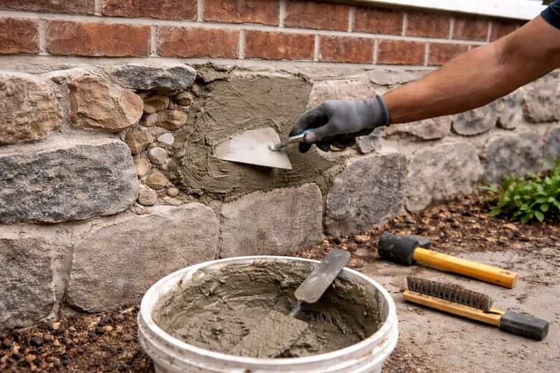 Stonework Repair in Mandan, ND