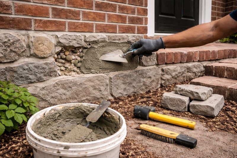 Stonework Repair in Menoken, ND