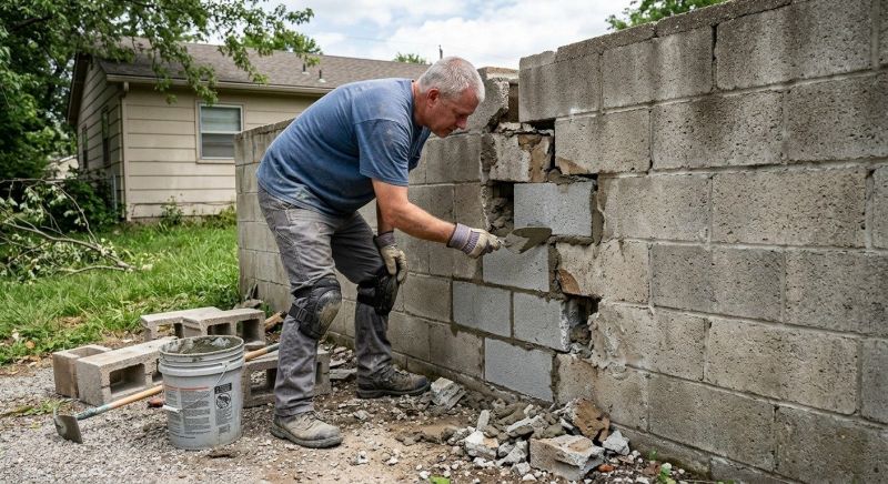 Masonry Wall Repair